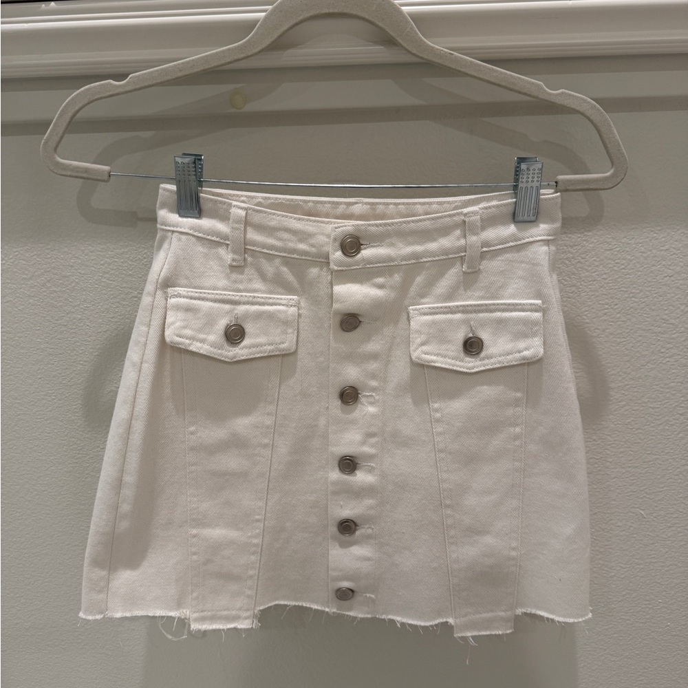 Etrope studios Jean skirt